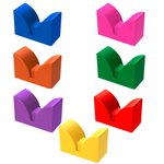 Элемент V-образный 6x3x4 см для GigaBloks 5"