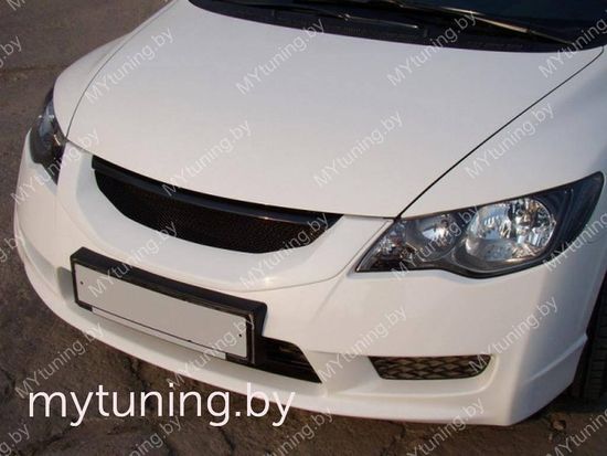 Решетка радиатора MUGEN STYLE для Honda Civic 8 4D рест