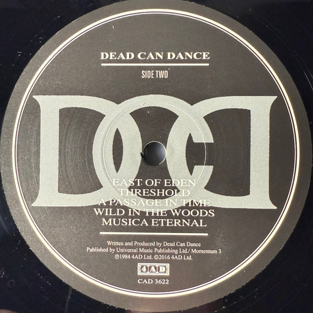 Dead Can Dance ‎– Dead Can Dance (Европа 2023г.)