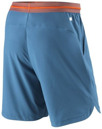 Мужские теннисные шорты Wilson Bela Power 8 Short II - blue coral