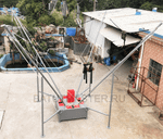 Батут-банджи «Полёт», 4-местный, 5×5×5 м