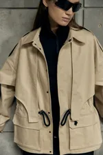 Куртка VNVA Konvas Бежевая
