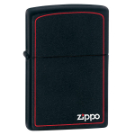 Зажигалка черная матовая Zippo №218ZB с покрытием Black Matte