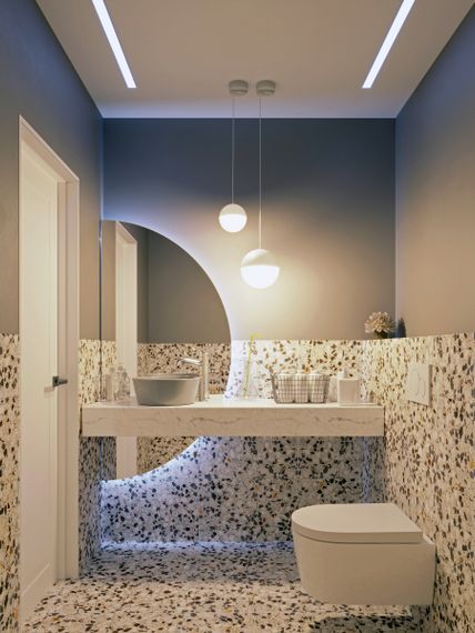 Трековый светодиодный светильник Arlight LGD-Emisfero-Track-Hang-4TR-R200-16W Warm3000 035986