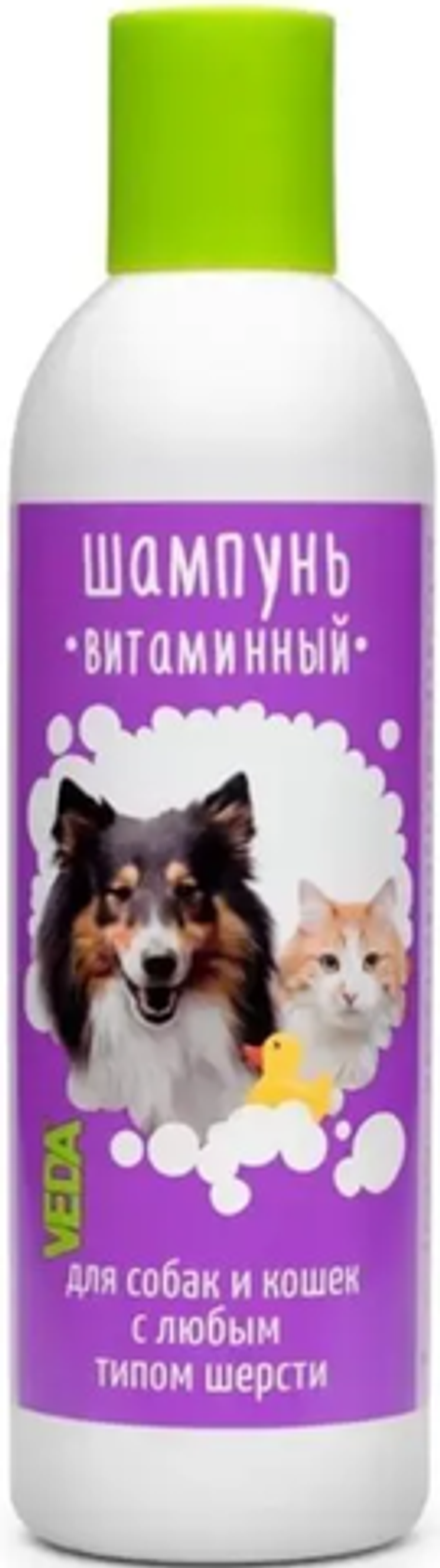 Веда шампунь витаминный для собак и кошек