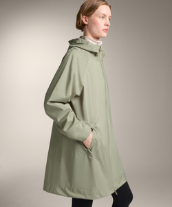 Oysho Ультралегкий компактный плащ, светлый хаки