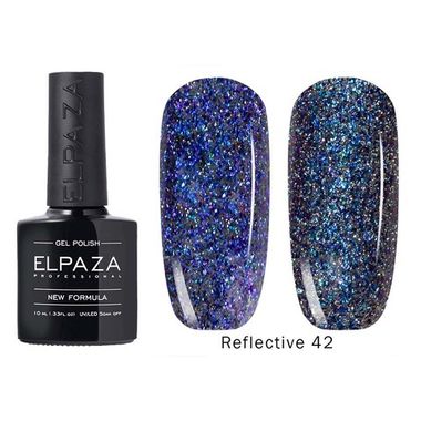 Светоотражающий гель-лак Elpaza Reflective №42