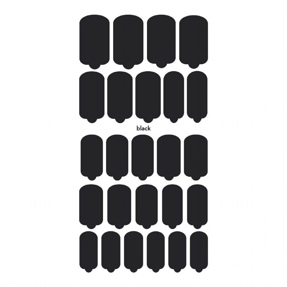 Плёнки для маникюра by provocative nails black