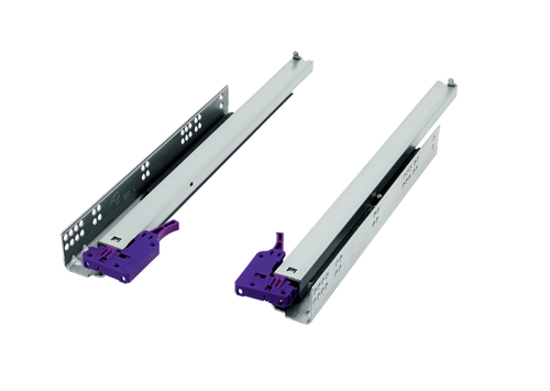 Направляющая скрытого монтажа Stealth синхр. полн. выдв. Push (ДСП до 16мм), 500, AQ