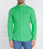 льняная рубашка POLO RALPH LAUREN - зеленый(710794141)