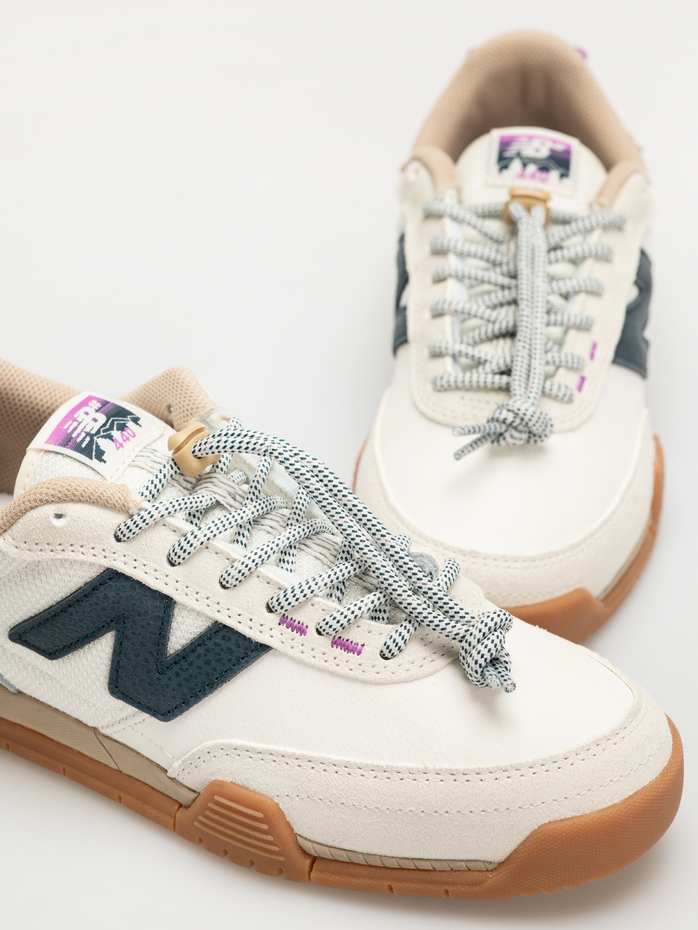 NEW BALANCE 440 бежево-белые