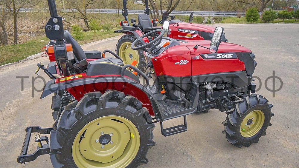 Трактор Solis-Gold | Солис-Голд 26 Mit 4x4 6+2 STD agri 6.00-12 / 8.3-20 (с ПСМ)