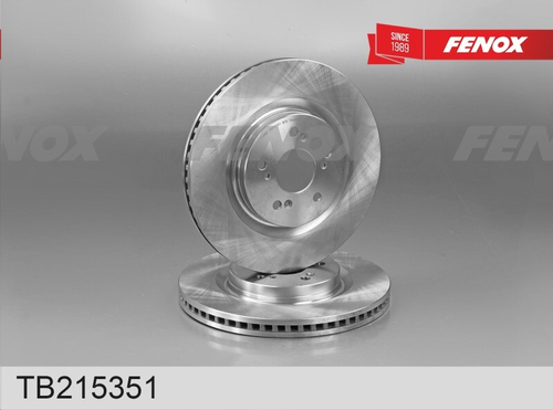 Диск тормозной передний Haval F7/F7Х 1.5-2.0 (320х47) (FENOX)