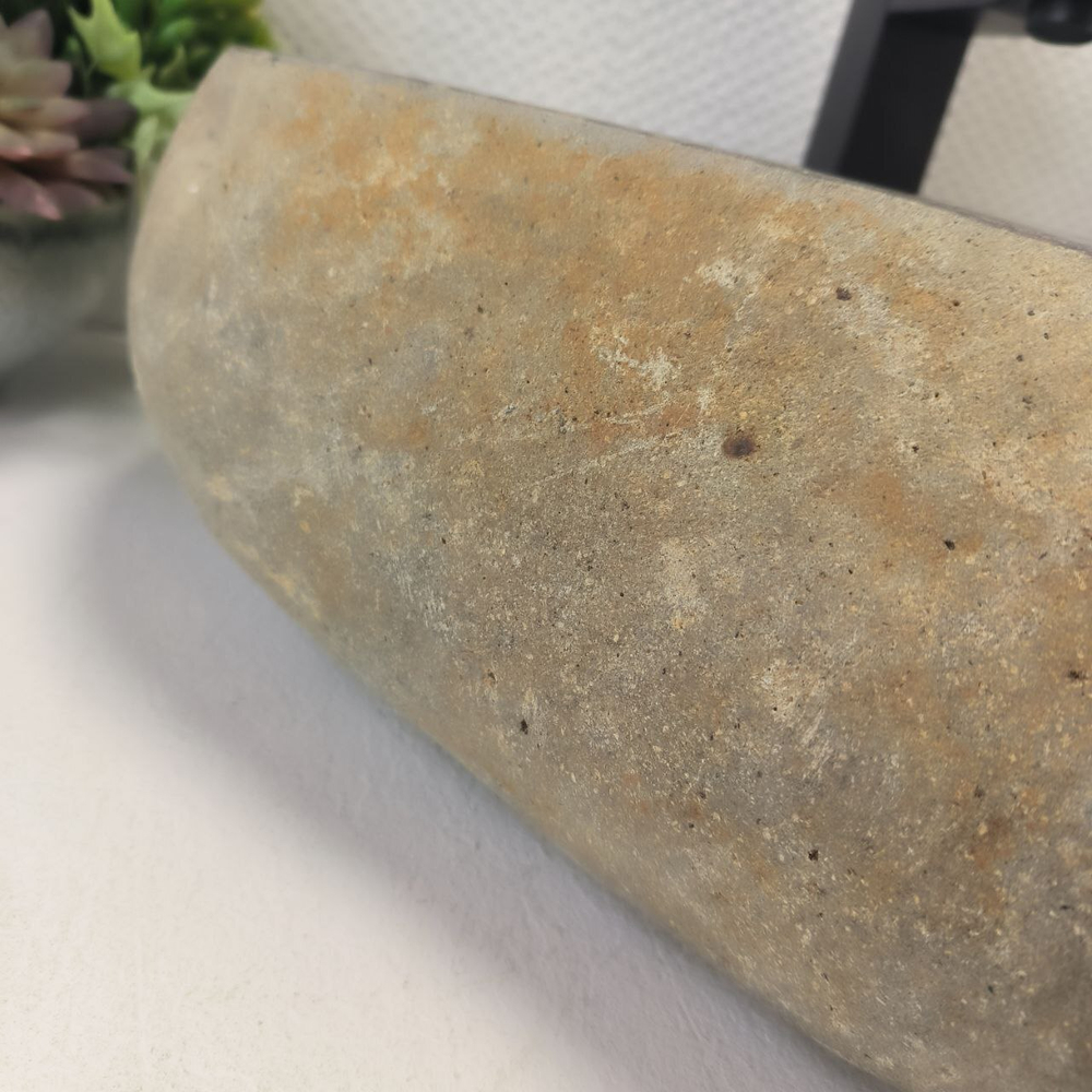 Раковина из речного камня RS-63907 (50*41*15) 0122