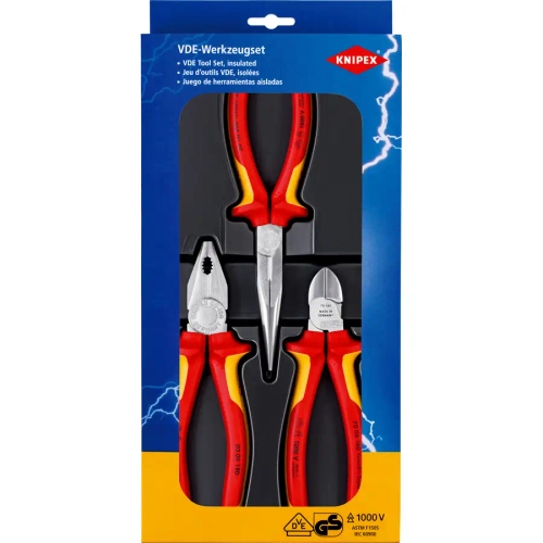 Набор инструментов электроизолированных Knipex 00 20 12