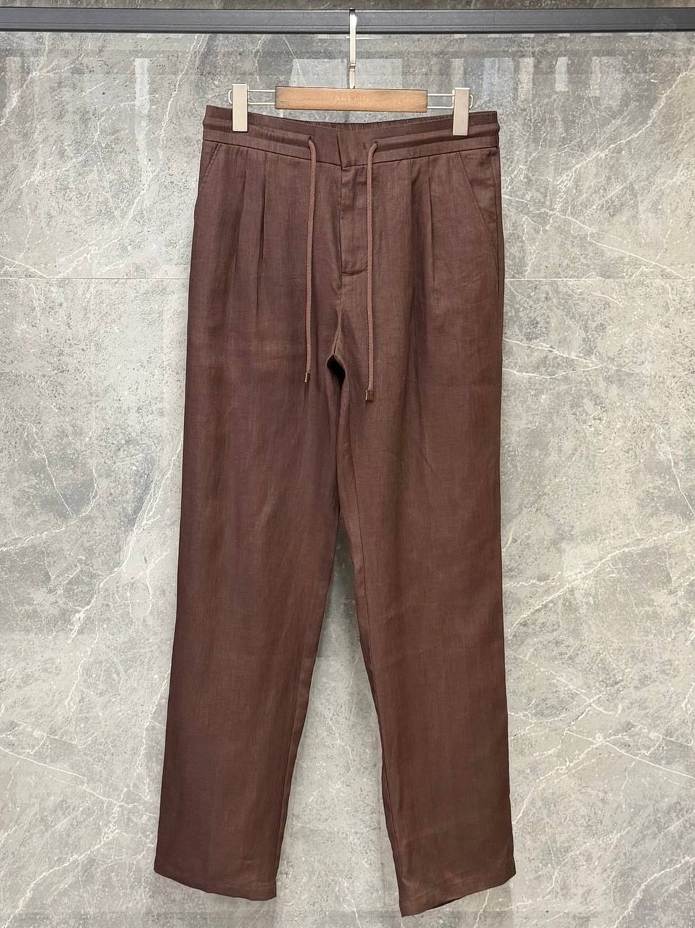 Льняные брюки Brunello Cucinelli