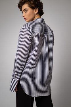 Рубашка из итальянского хлопка в полоску