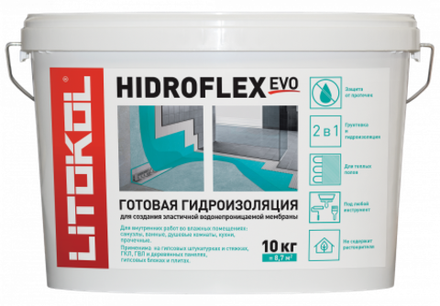 HIDROFLEX Гидроизоляция эластичная LITOKOL