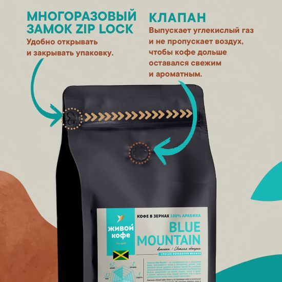 Кофе Ямайка Блю Маунтин / Blue Mountain 1000 г