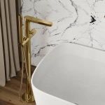 Смеситель для ванны WasserKRAFT Ems 7600 7621 золото