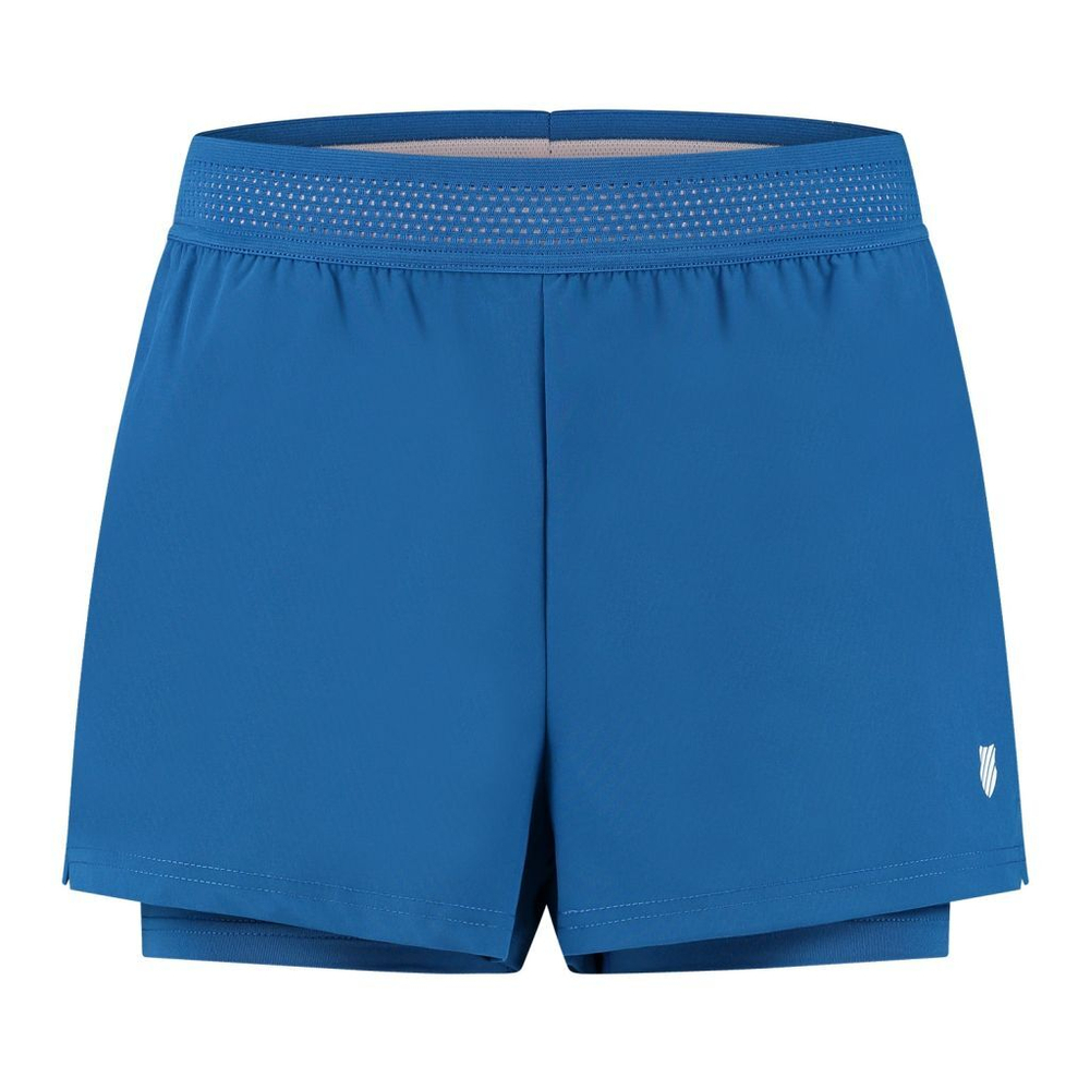 Женские Шорты теннисные K-Swiss Tac Hypercourt Short 4 - небесный