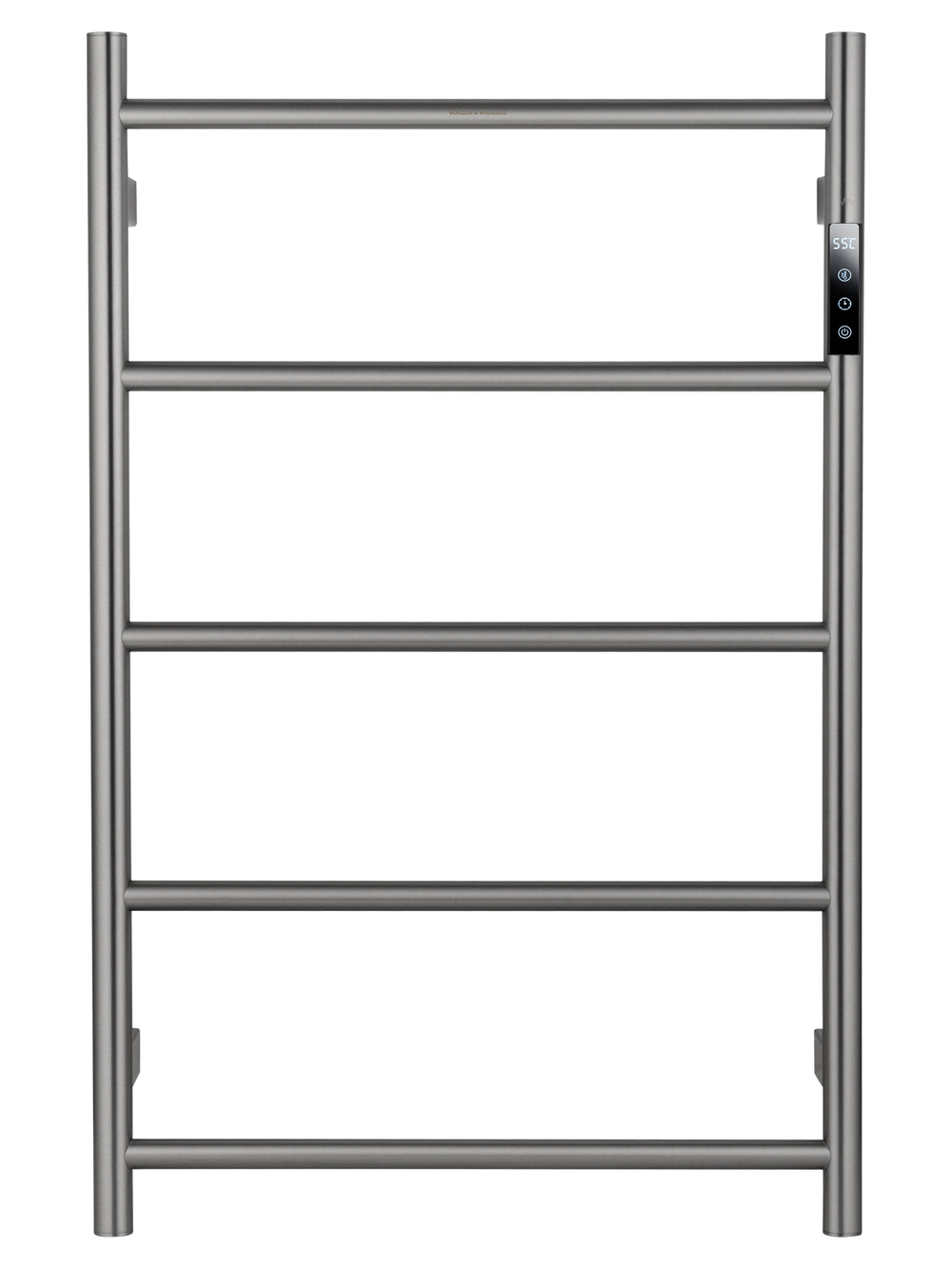 Полотенцесушитель электрический WONZON & WOGHAND BONN, Брашированный никель (WW-AL405-BR)