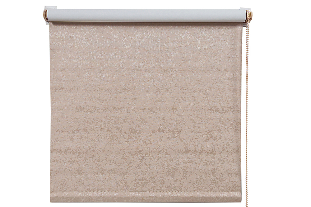 Ролет Блэкаут Венеция розовое золото