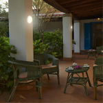 Уличный потолочный светодиодный светильник 358016 STREET NT19 323 белый IP65 LED 4000К 18W 220V OPAL