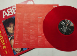 Винтажная виниловая пластинка LP ABBA АББА Disco Special 1 (Japan 1982) (Red Vinyl)