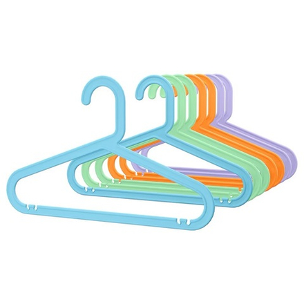 БАГИС BAGIS Набор плечики детские 8 шт, цветные