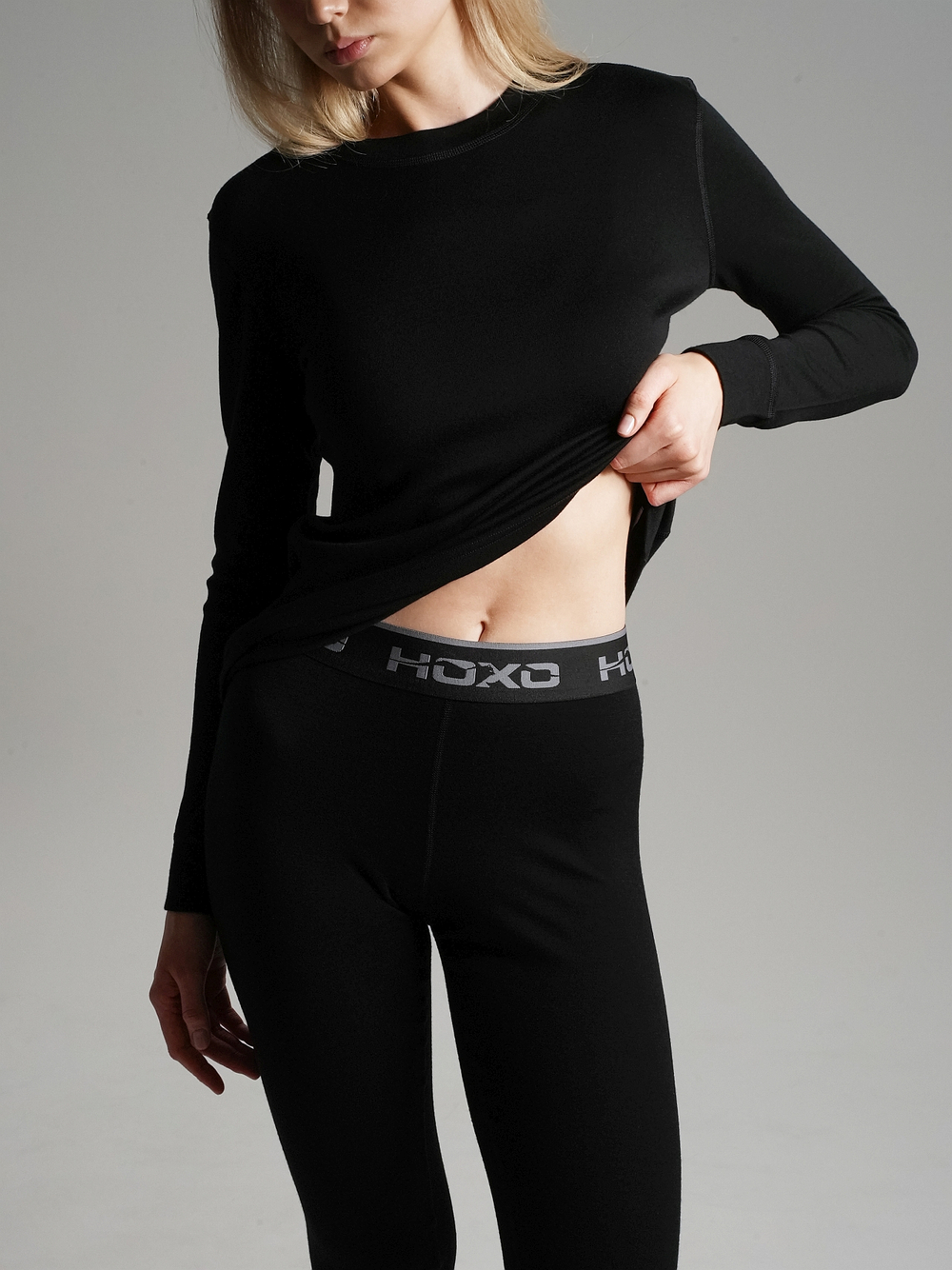 Комплект женского термобелья (лонгслив и легинсы/штаны), размер S