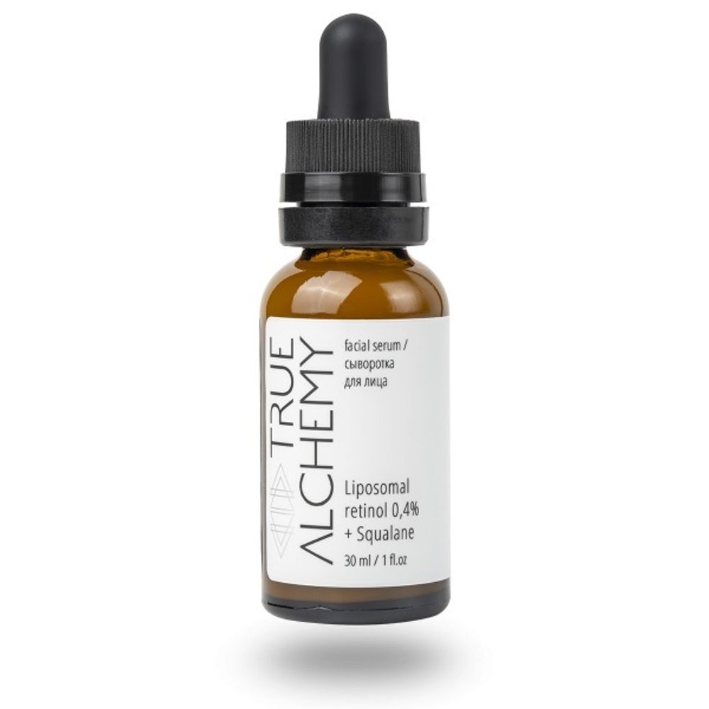 Liposomal retinol 0,4%+ Squalane, 30 мл (True Alchemy)