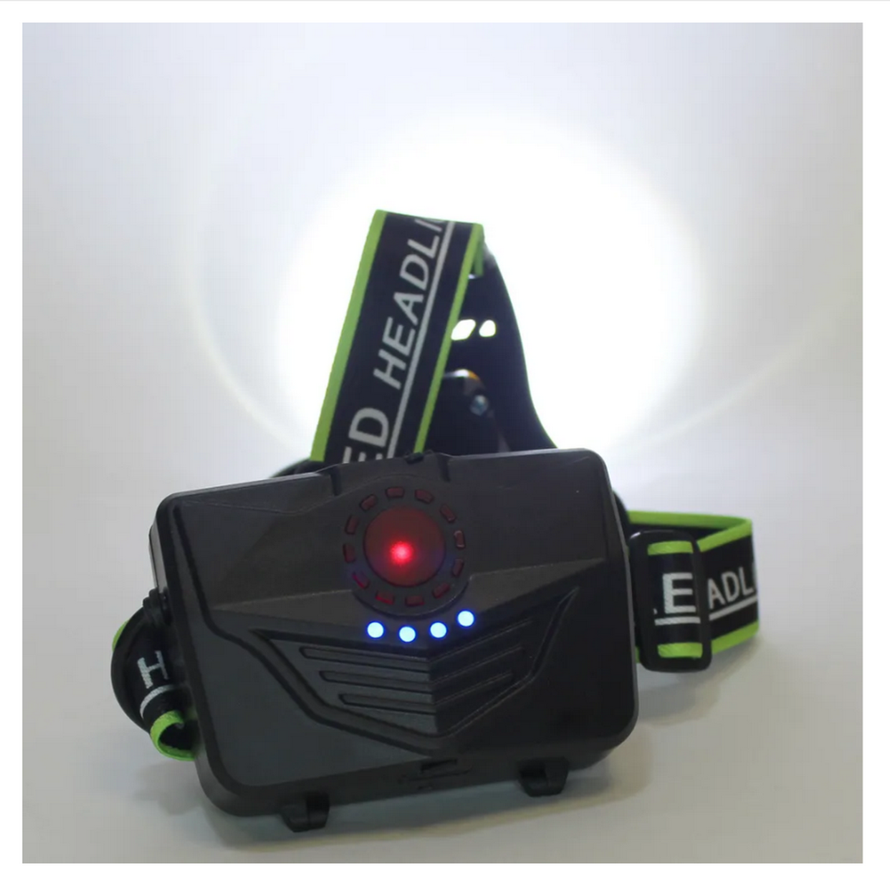 Фонарь налобный сверх яркий Огонь HT-309-P160