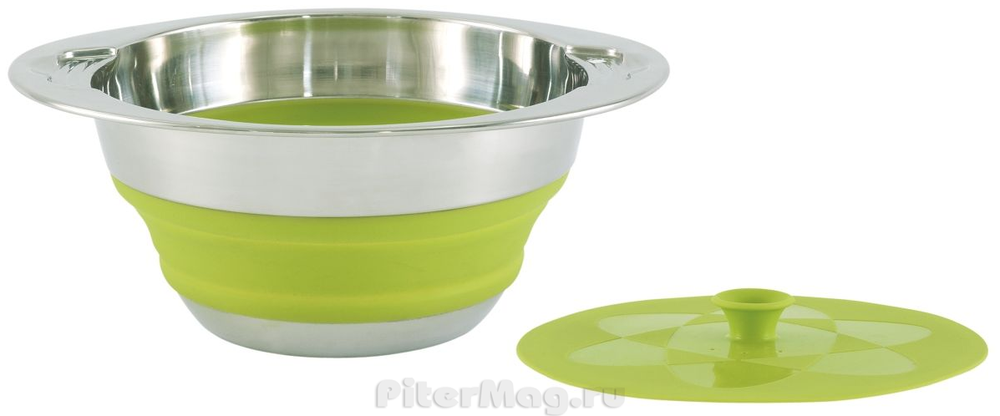 Кастрюля Outwell Collaps Pot w/lid 2.5L Green [650124]