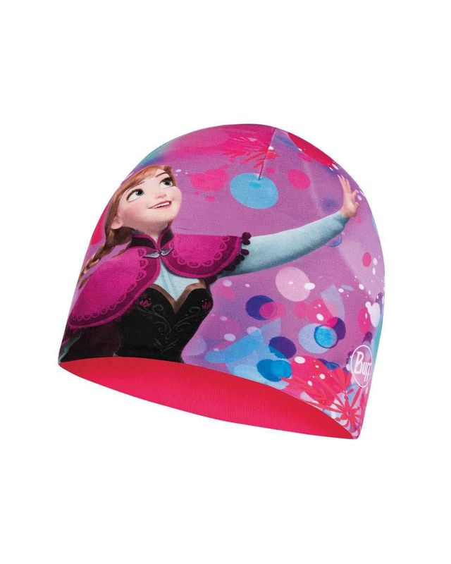 Тонкая флисовая шапочка детская Buff Hat Polar Microfiber Anna Bright Pink Фото 1