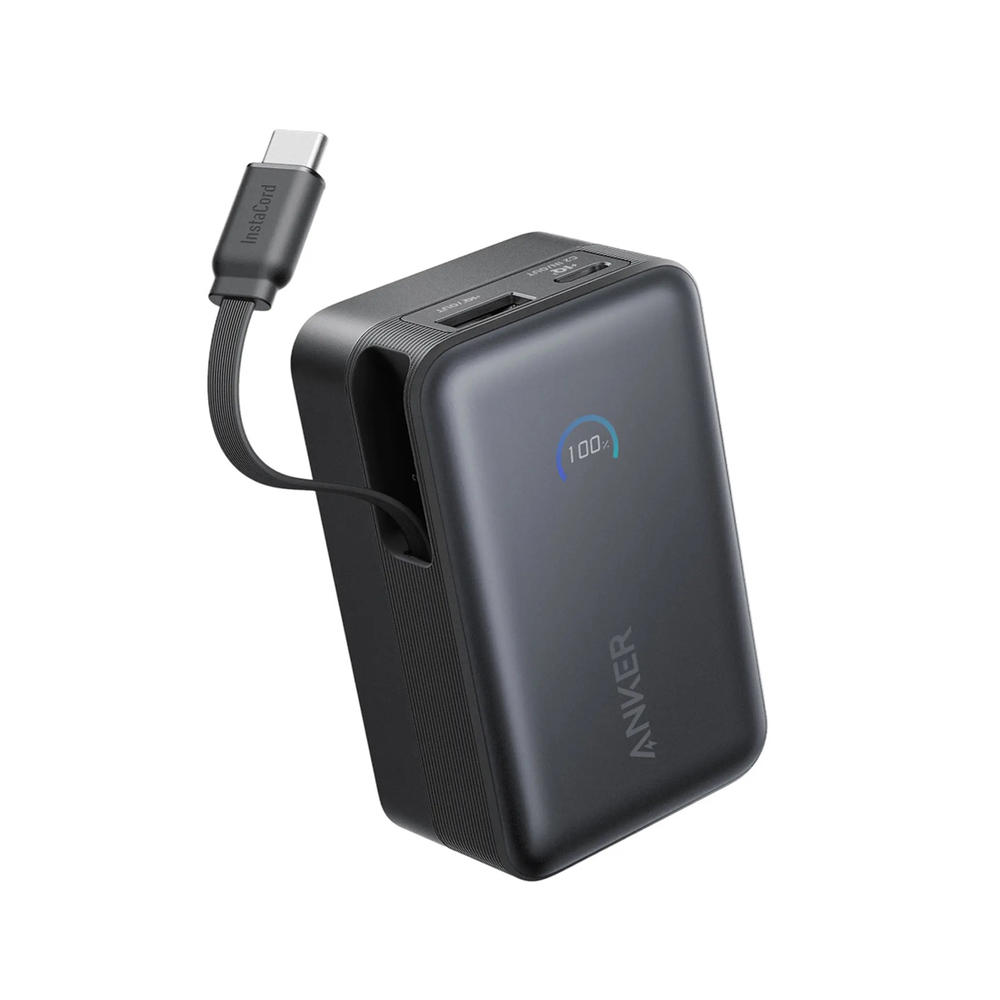 Портативный внешний аккумулятор Anker Nano 10000mAh 45W (A1638H11) Черный