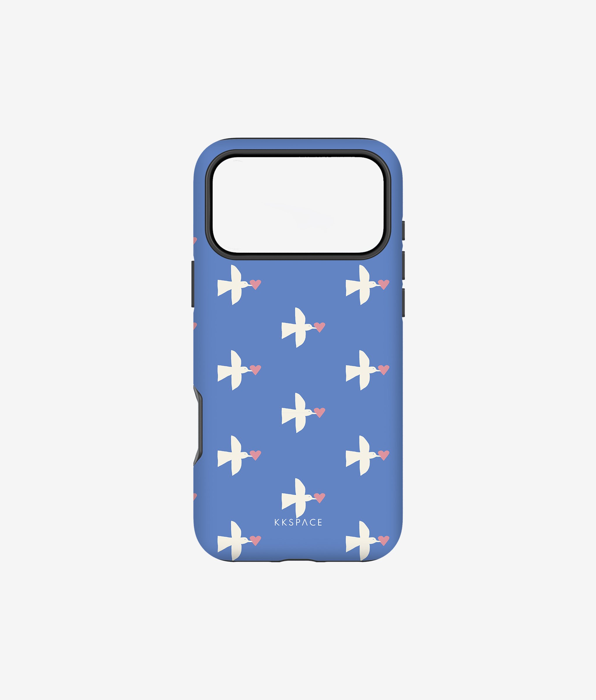 Чехол LOVE CARRIER (голубой) для iPhone