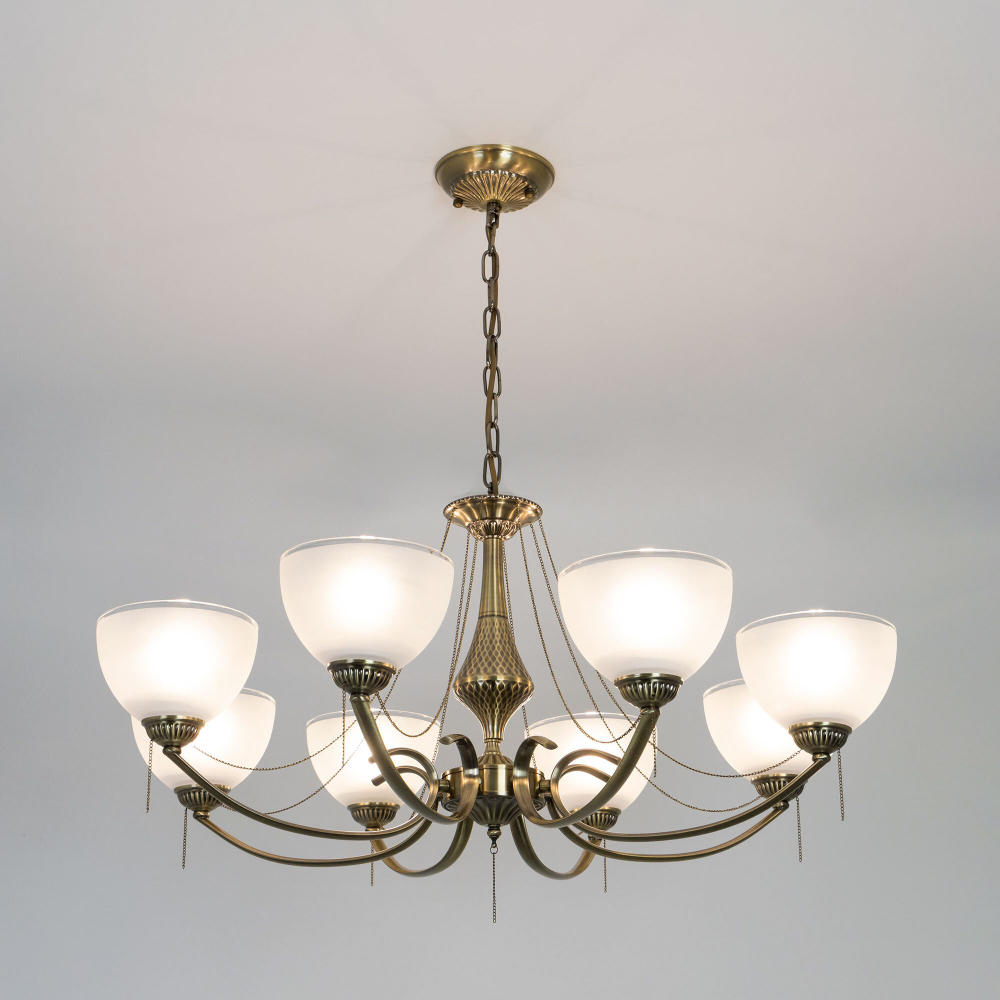 Citilux Франческа CL417283 Люстра подвесная Бронза