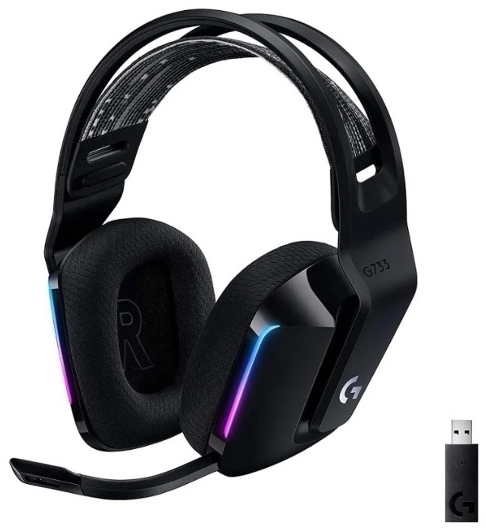 Наушники Logitech G733 черный