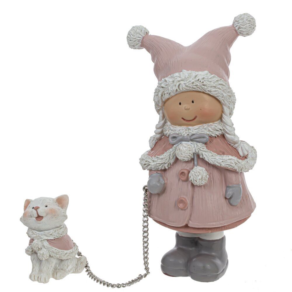 GAEM Фигурка декоративная "Девочка", L7 W6 H11,5 см, 3в.