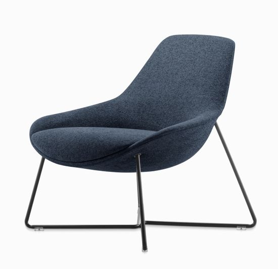 Кресло Lutie цвет синий