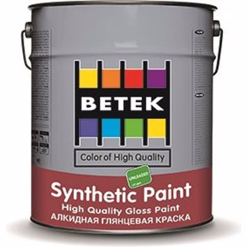 КРАСКА BETEK SYNTHETIC PAINT WHITE АЛКИДНАЯ ГЛЯНЦЕВАЯ 15Л