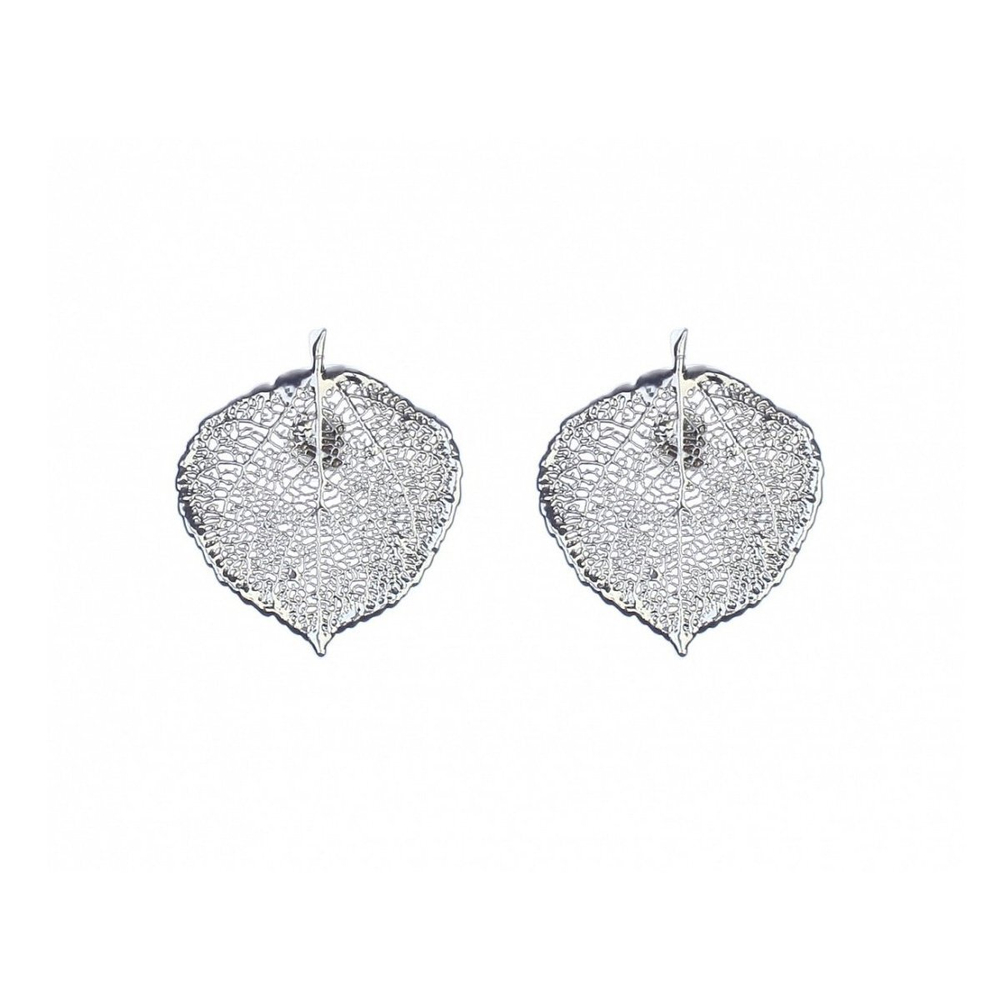 Пусеты листья Ester Bijoux Осина LF30C-S BW