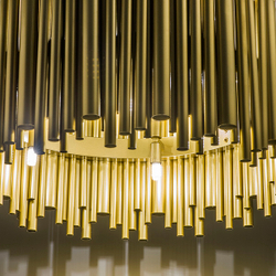 816102 Люстра SAVONA 10х40W G9 ЗОЛОТО