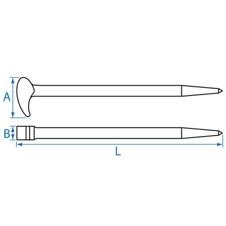Цена на KING TONY (9TK306) Монтировка кузовная, длина 151 мм