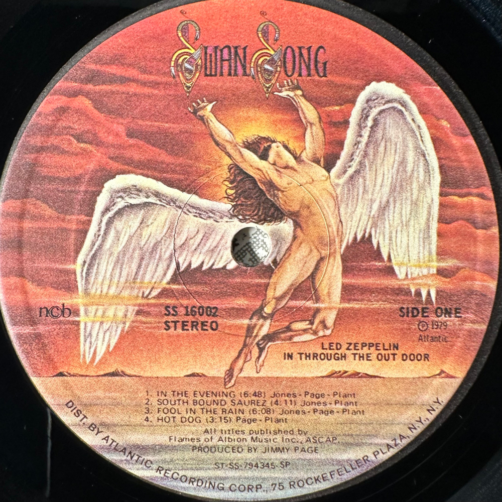 Led Zeppelin ‎– In Through The Out Door (Скандинавия 1980г.)