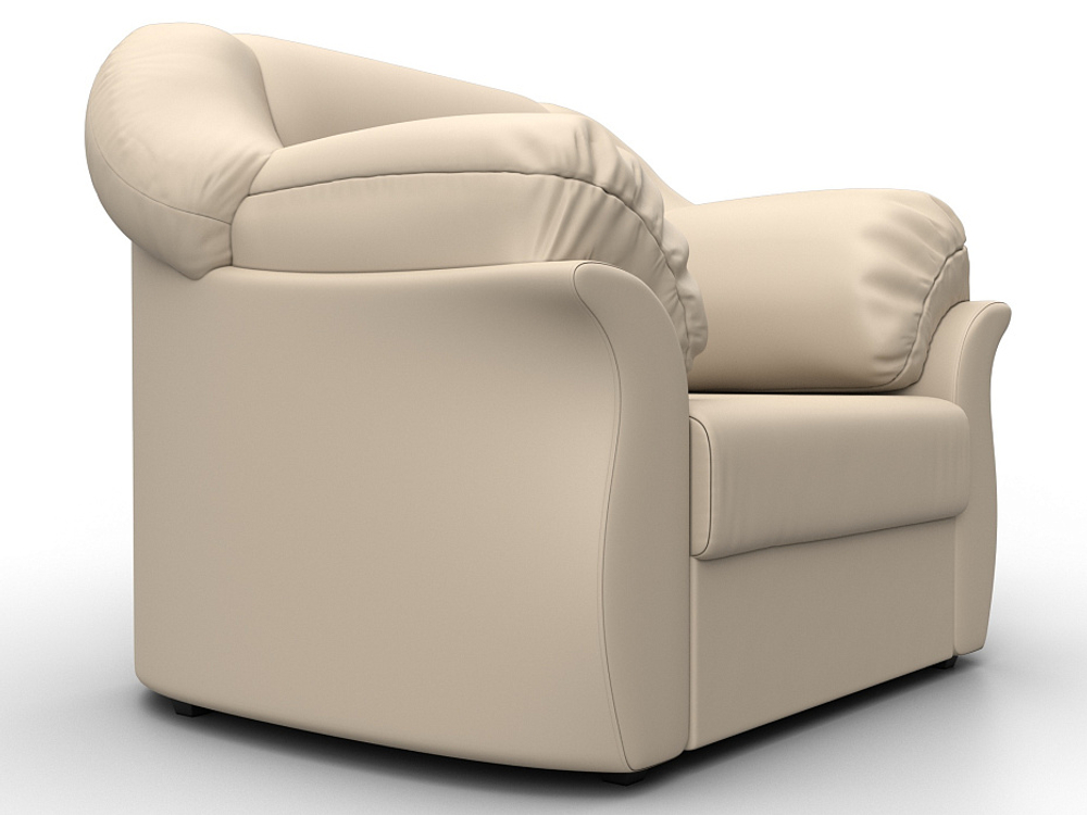 Кресло Карнелла, Бежевый, Экокожа, 105847