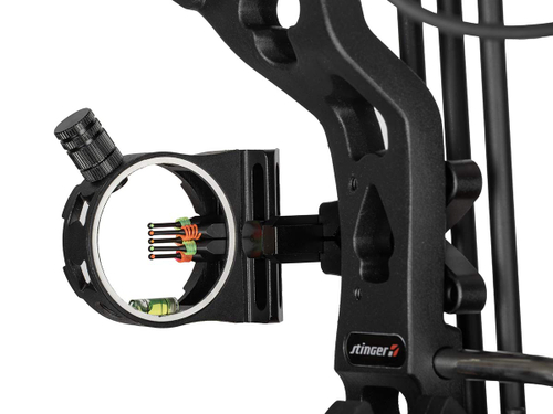 Лук блочный Stinger Comanche, расширенная комплектация, 30-60 lbs (SG-BOW-MJ-60-BLK)