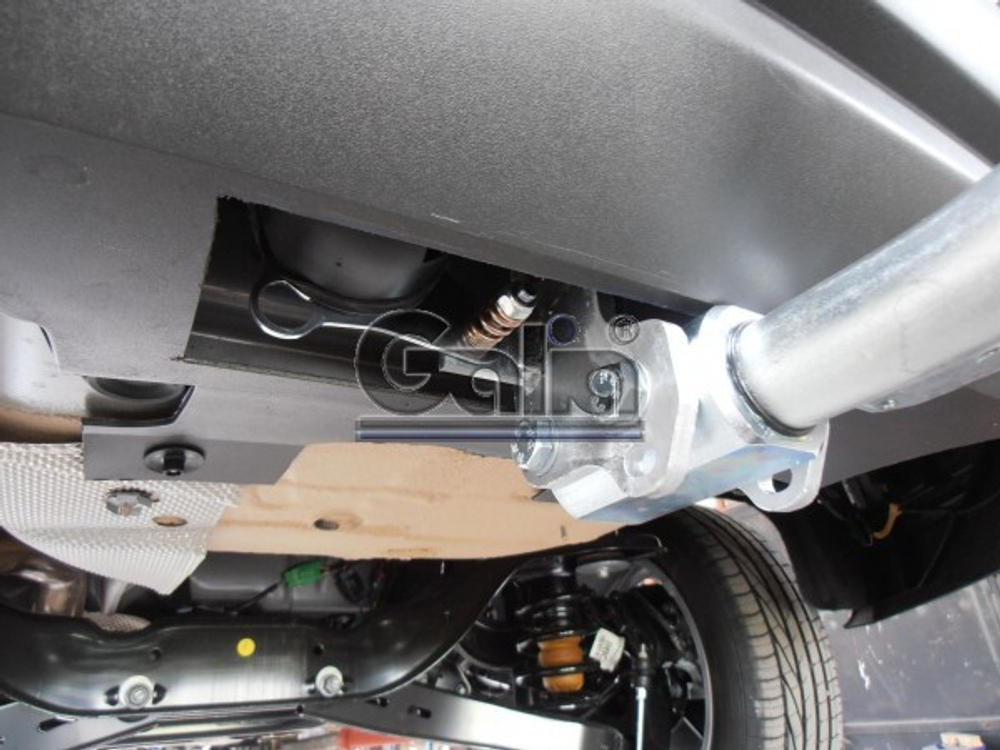 Фаркоп оцинкованный Galia F114A для Ford Galaxy 2006-2015, Ford S-MAX 2006-2015(паспорт и сертификат в комплекте)(без электрики)