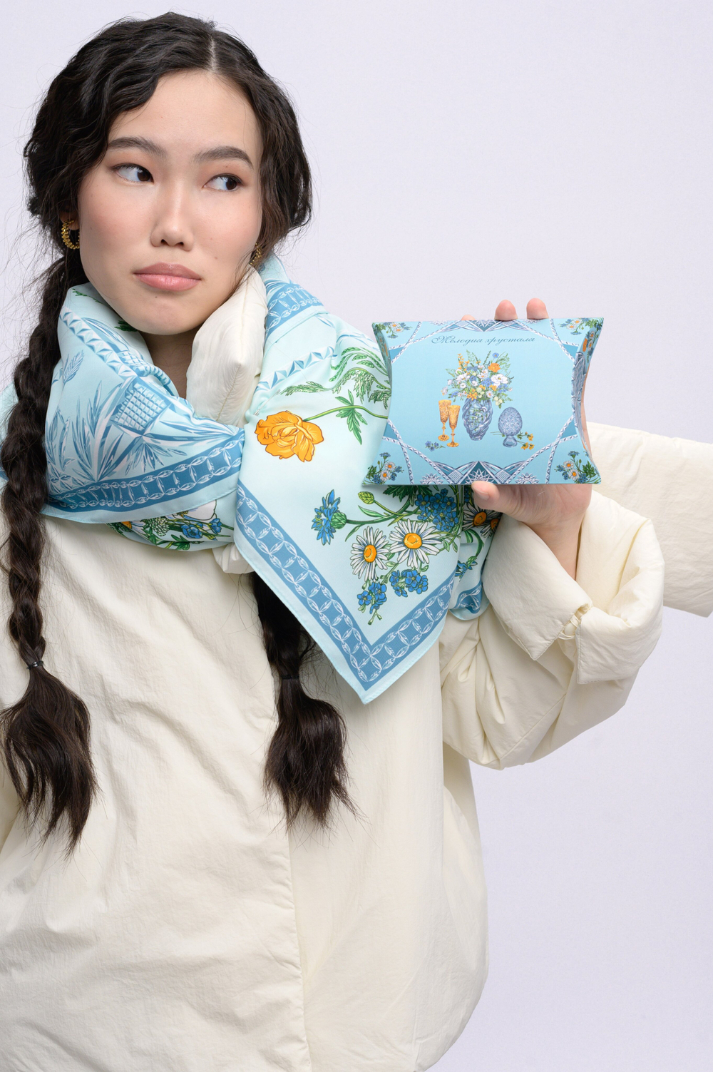 Платок «Мелодия хрусталя»